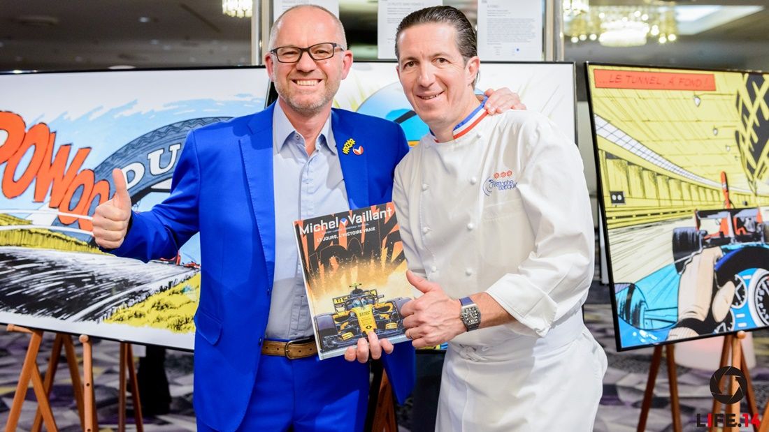 Jean Graton et Christophe Bacquié