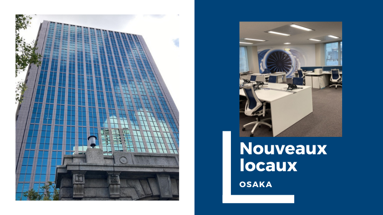 De nouveaux locaux pour notre antenne dans le Kansai !