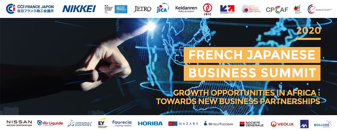 French Japanese Business Summit 2020: Registration is open!