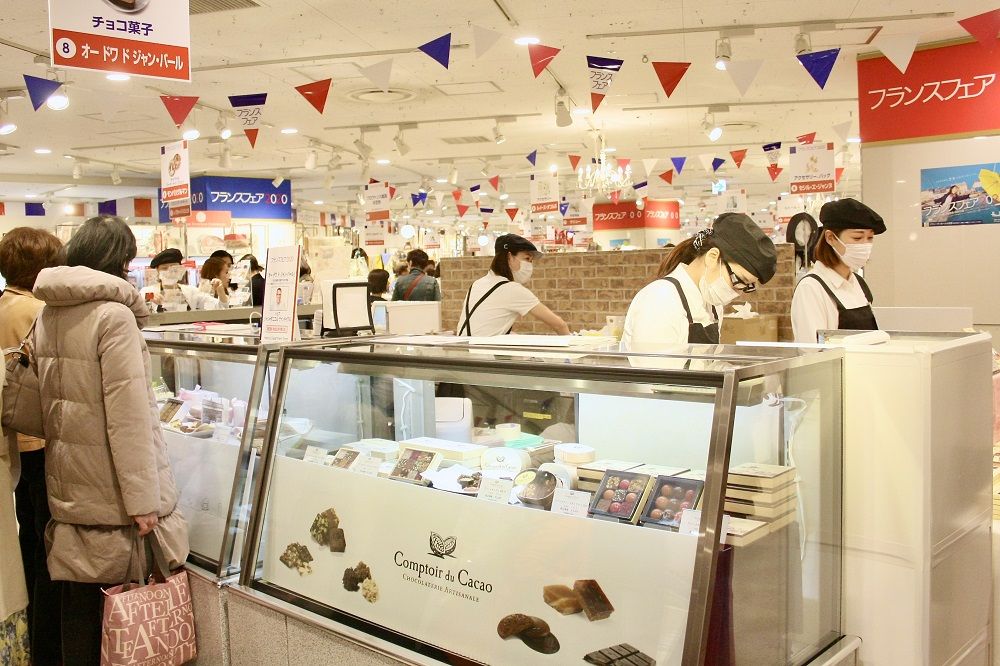 2ème participation pour Comptoir du Cacao à la France Fair d’Hankyu Umeda