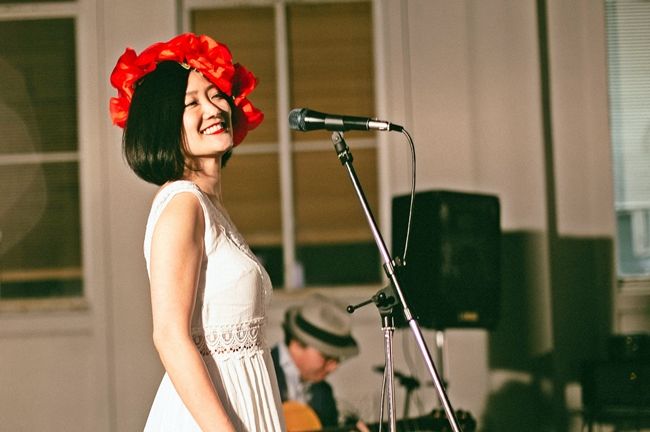 la chanteuse Shimatani Riko