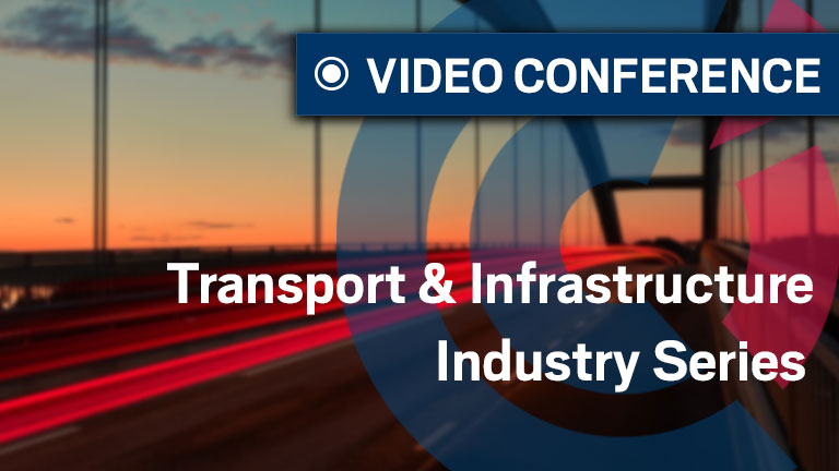 Transport and Infrastructure event banner