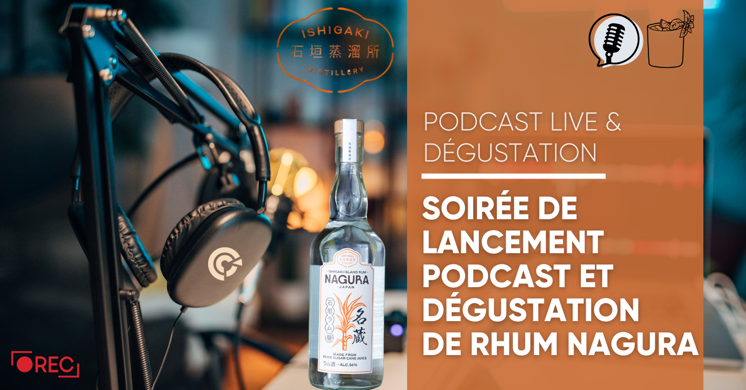 Soirée de lancement podcast et dégustation de rhum Soirée de lancement podcast et dégustation de rhum