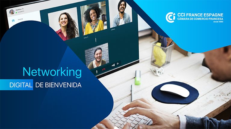 Networking digital de bienvenida