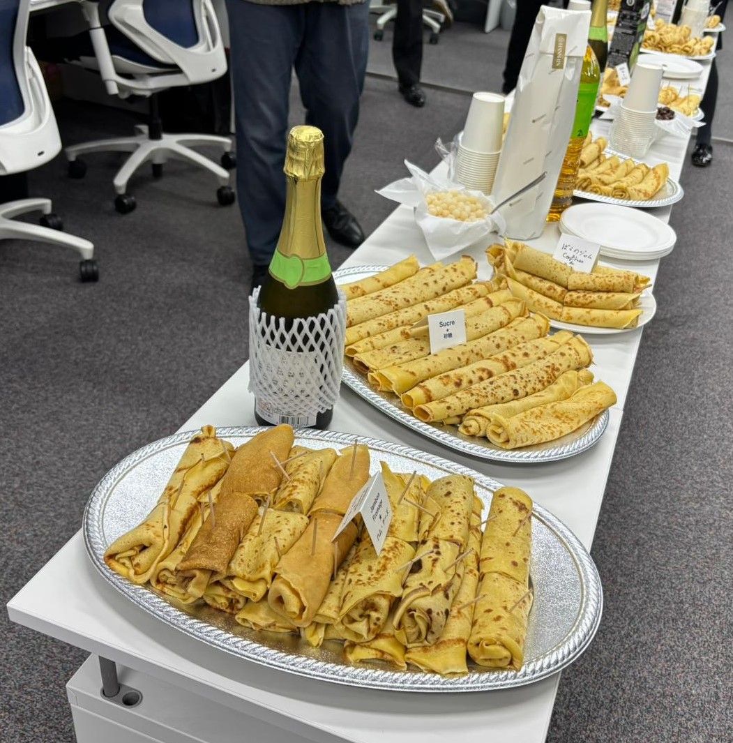 Des crêpes et encore des crêpes