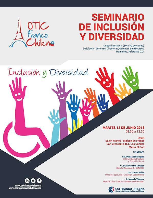 Seminario Diversidad Inclusión ley Otic franco chileno