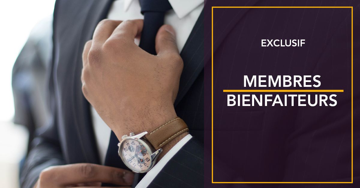 Comité Membres Bienfaiteurs Bannière comité Membres Bienfaiteurs