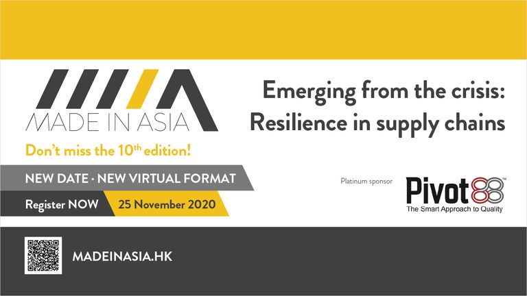 French Chamber in Hong Kong - Made in Asia 2020 - Emerging from the crisis: Resilience in supply chains