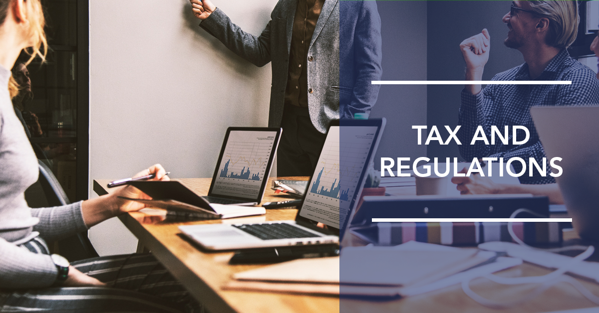 [Translate to Japonais:] Bannière Taxes et Régulations 