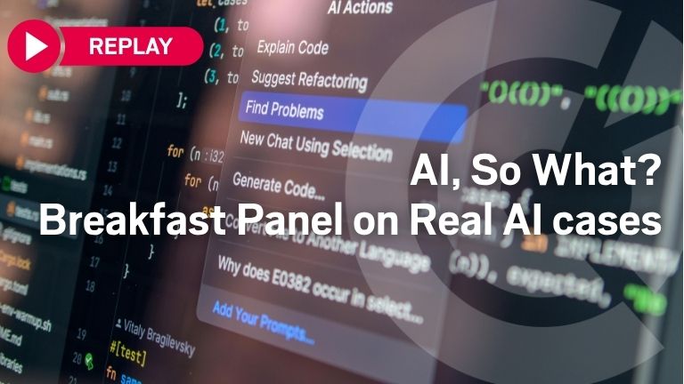 AI so what webinar real use cases