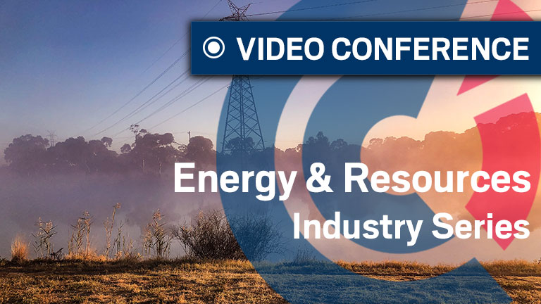 Disruption in the Energy Sector event banner
